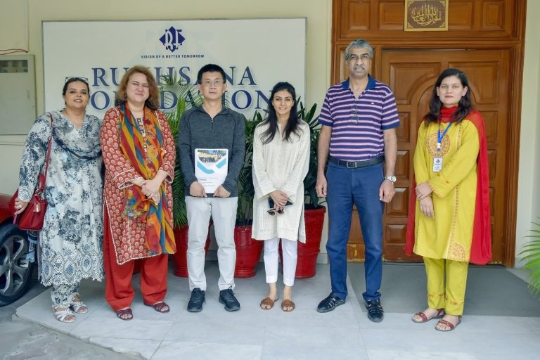 Philanthropist Hanhui SUN Visits Rukhsana Foundation.