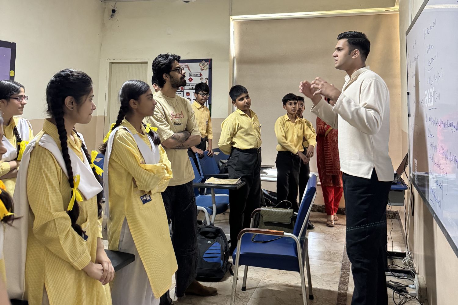 Zain Ahmad Visit to Rukhsana Foundation