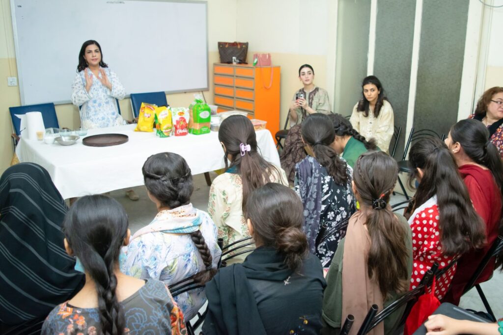 A Creative Day of Learning and Plating at Rukhsana Foundation.