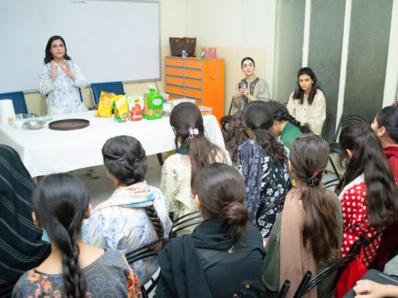 A Creative Day of Learning and Plating at Rukhsana Foundation.
