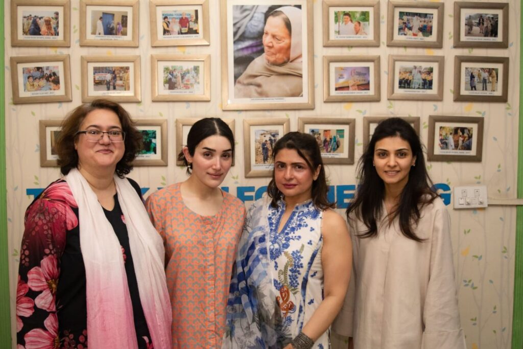 Seyham Vahidy Inspires Young Minds at Rukhsana Foundation.