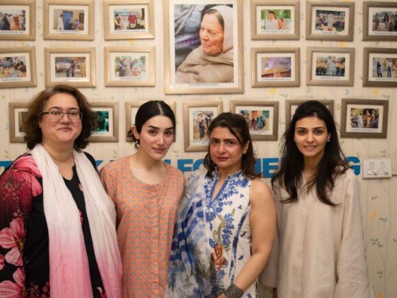 Seyham Vahidy Inspires Young Minds at Rukhsana Foundation.
