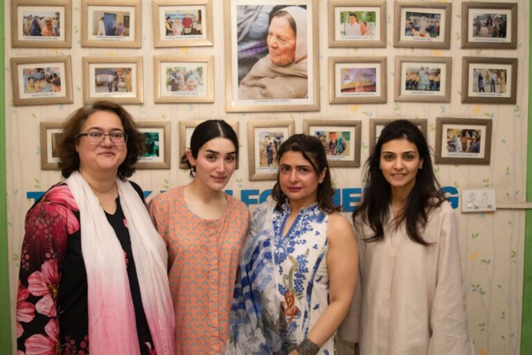 Seyham Vahidy Inspires Young Minds at Rukhsana Foundation.
